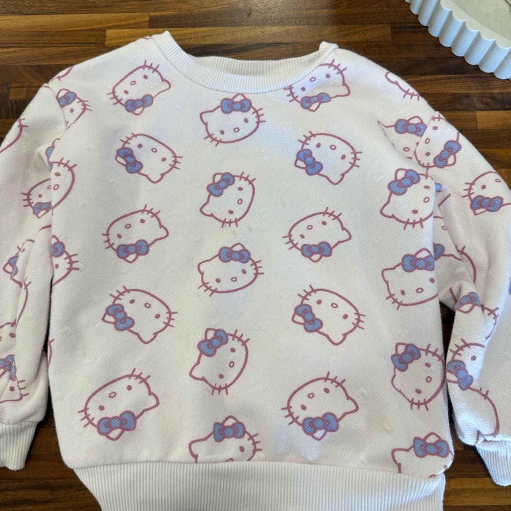 Sanrio Hello Kitty Light Pink Long Sleeve